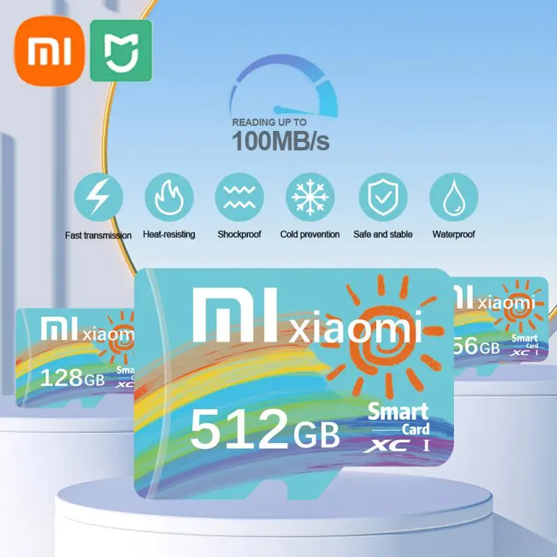 Xiaomi-Mijia高速メモリカード,電話用フラッシュカード,128GB, 256GB