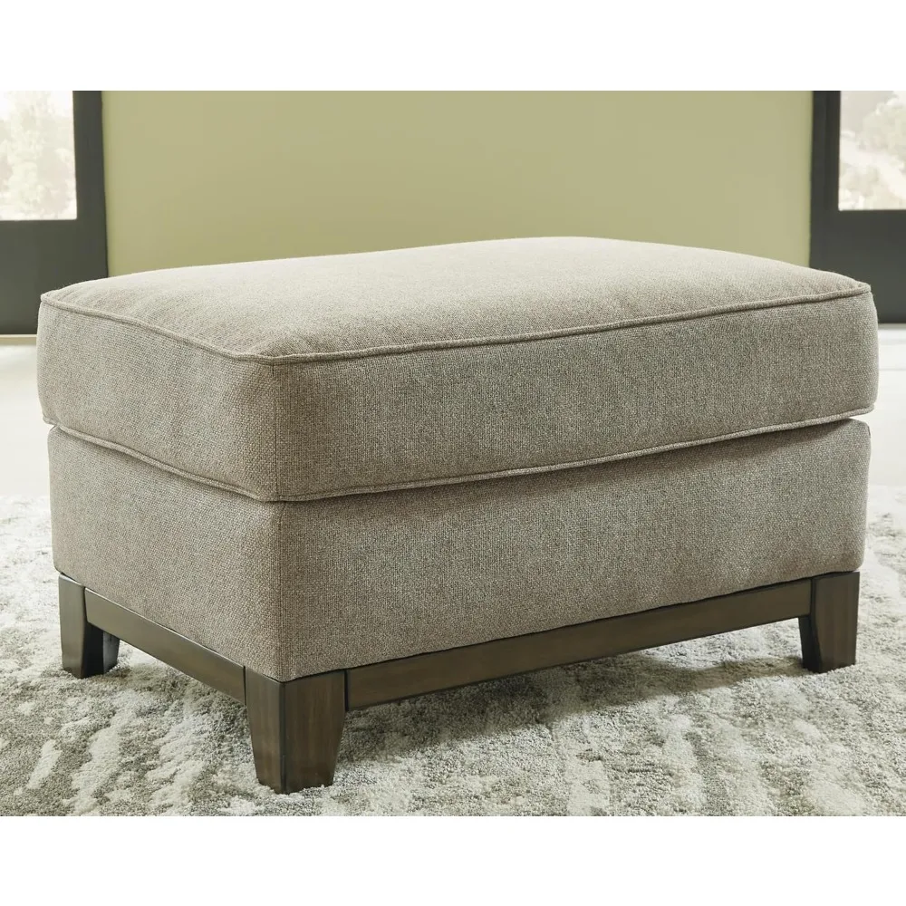 

Kaywood Casual Rectangular Ottoman, Light Gray, Customized