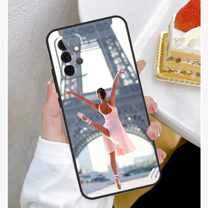 Ballerina Ballet Dance Girl Funda For Samsung Galaxy A52 A32 A12 A14 A34 A54 A51 A71 A53 A33 A13 A15 A25 A35 A55 Case