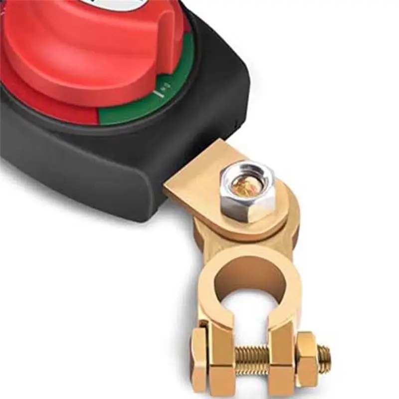 Aquatic Compatible Waterproof Battery Disconnect Switch Ideal For Use In For Rvs And Boats Supports 12/48 Volts-A28K