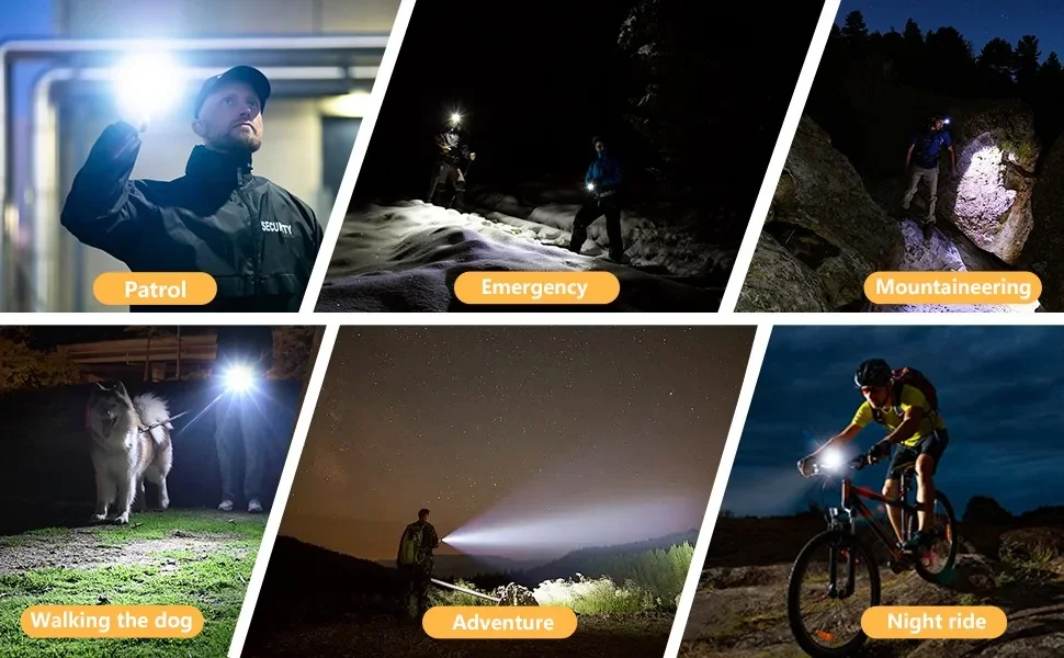 MINI USB wiederaufladbare LED-Taschenlampe, tragbare Arbeitsleuchte mit Magnet am Ende, superhelle Campinglaterne, seitliche COB-Notfall-Taschenlampe – Detail 9