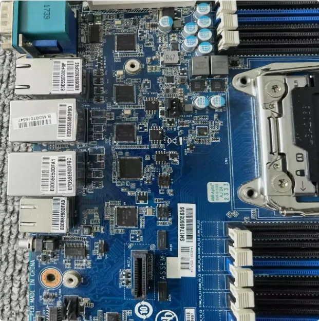 

X99 Server Main Board C612 E5-2678V3 2683V4 Four Interface Card 2699 EN