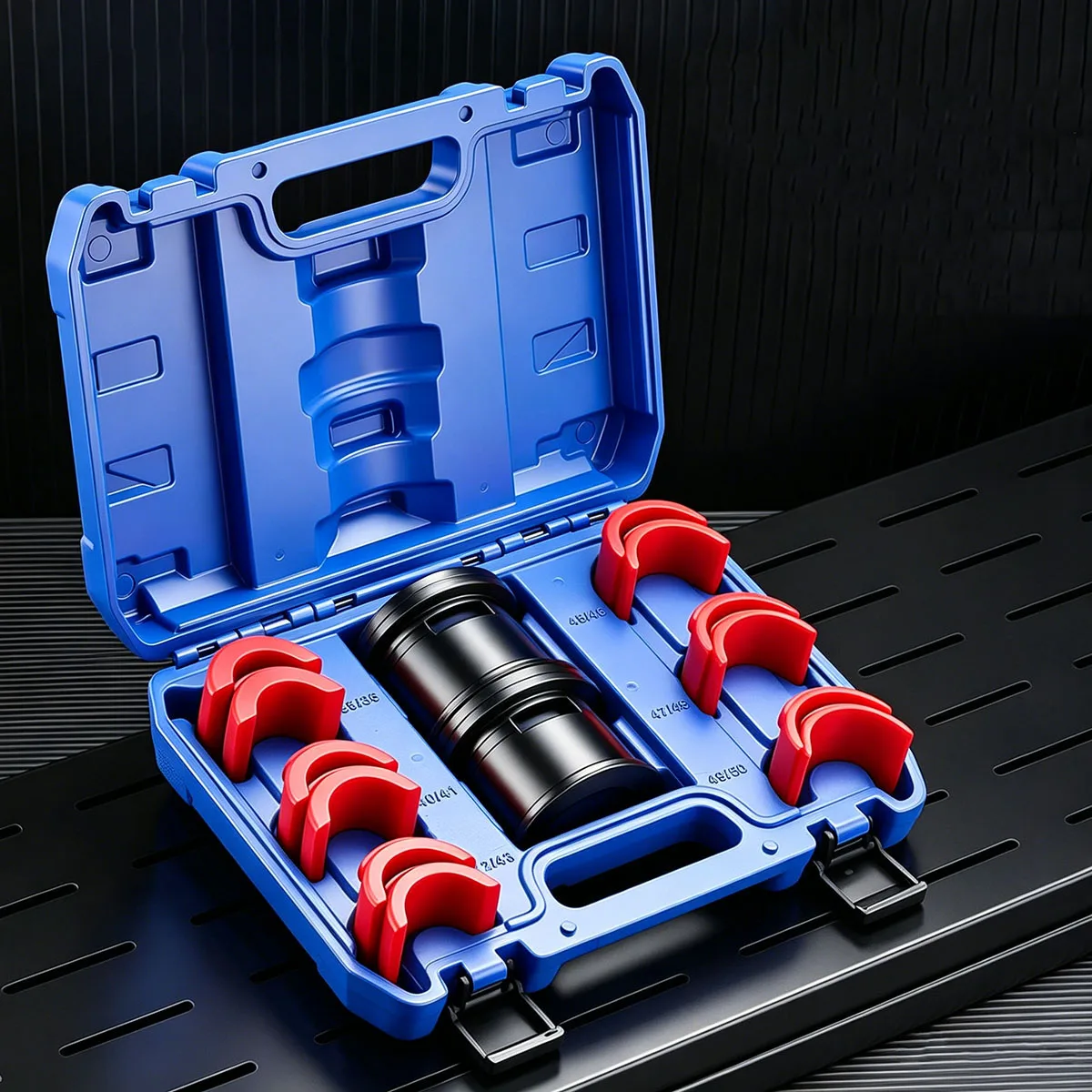 14Pcs Universal Motorcycle Front Fork Oil Seal Driver Tool Kit Adjustable Seal Installer Removal Set for Bike Shock Absorber