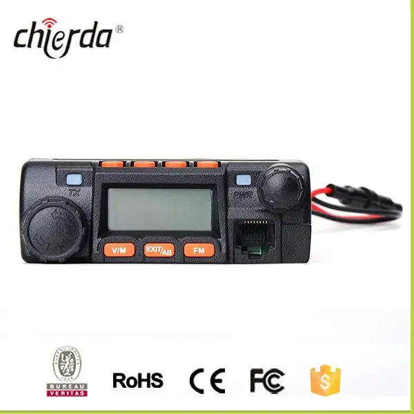 Car 136-174/400-480MHz Dual Band VHF/UHF Mobile Radio Transceiver car Walkie Talkie 50 km