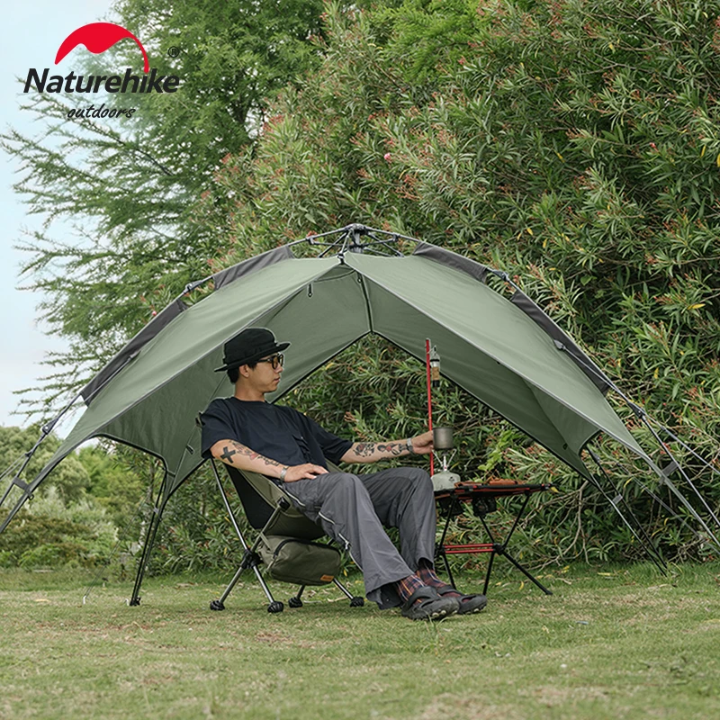 One-touch Tent 3-4 Person Travel Family Sun Shelter Portable Automatic Fishing Tent Outdoor Picnic Camping Tent Six Colors