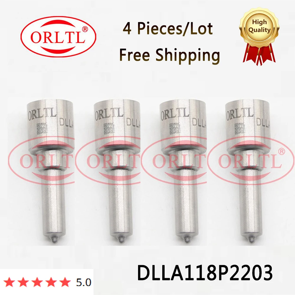 

For Cummins 0445120236 Nozzle DLLA118P2203 0433172203 Common Rail Injector Parts DLLA 118P 2203 For 0445120125