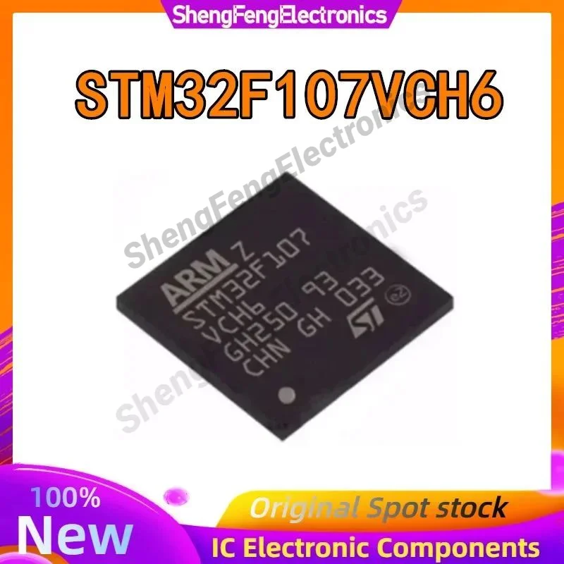 

STM32F107 STM32F107VCH6 BGA100 Microcontroller Chip in stock