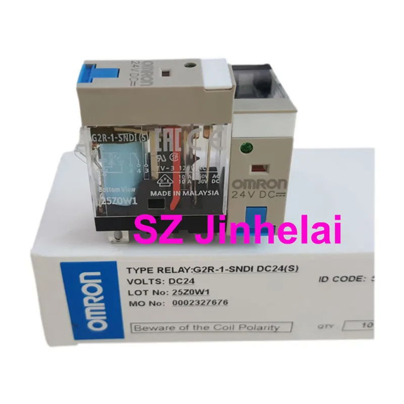 

10pieces Authentic Original Omron G2R-1-SNDI(S) G2R-1-SNI(S) 24VDC Relay made in Malaysia G2R-1-SNDI G2R-1-SNI DC24(S)