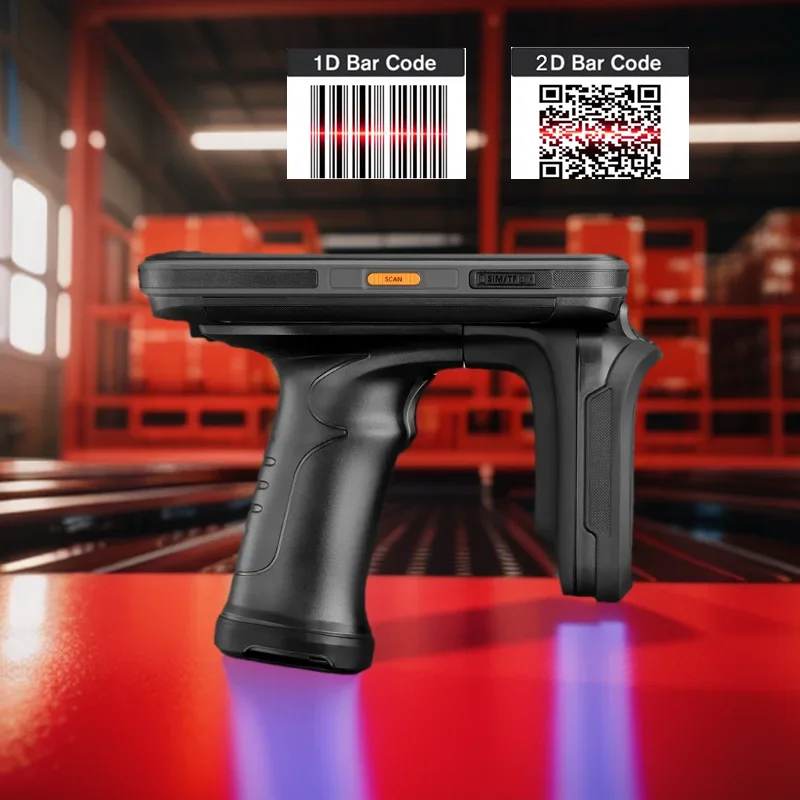 5.2-Inch Rugged Android PDA Barcode Scanner 2D NFC 4G WiFi Data Collector UHF RFID Reader Handheld Data Collector Chainway C72