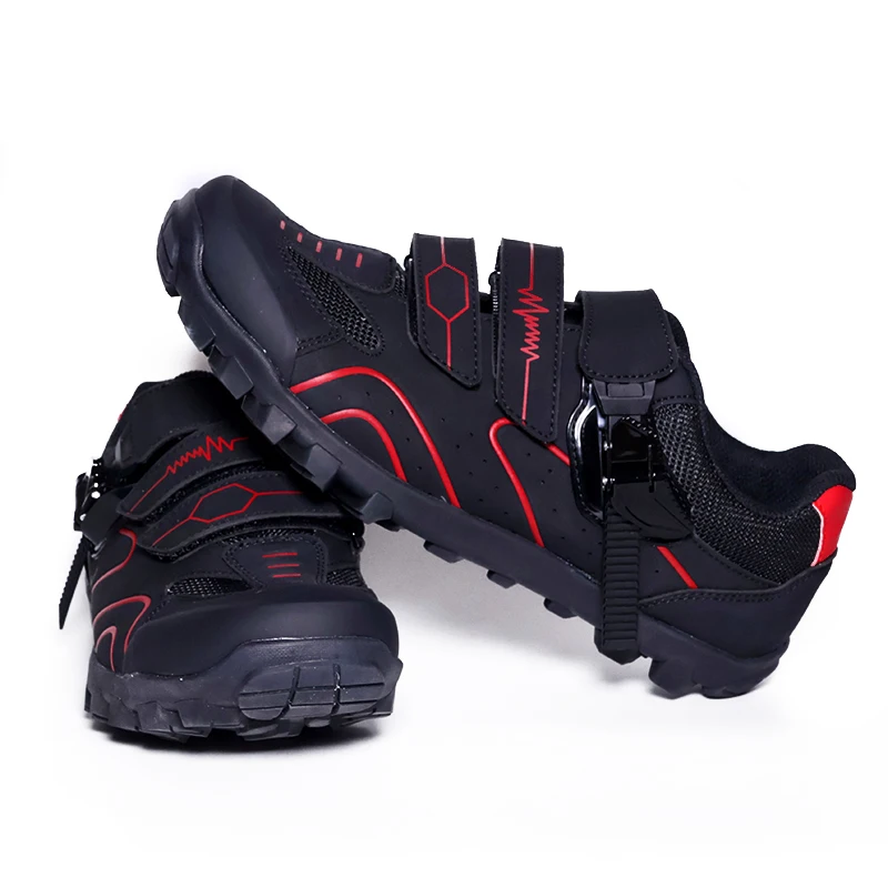 High Quality MTB-588 XC/ Trail Mens MTB Shoes Breathable Cycling Shoes Wearable MTB Gravel Road Bike Sneakers Tenis Masculino