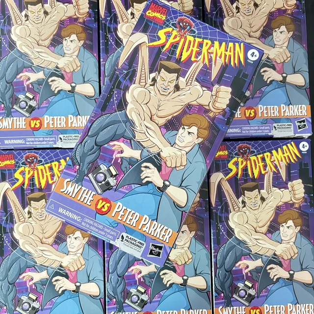 スパイダーマン　マーベルレジェンドVHS レトロ Hasbropulse限定 マーベルレジェンド スパイダーマン レトロ アクション