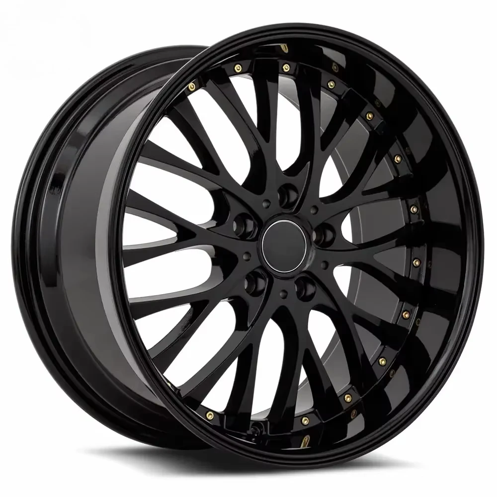 Custom 2 Piece Forged Wheels Multi Spoke Deep Lip Alloy Rims 18 19 20 22 Inch for BMW Benz Audi Porsche