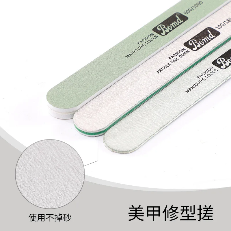 ตะไบเล็บ 1 ชิ้น ตะไบขัดเล็บแบบมืออาชีพ กระดาษทรายขัดเล็บ ตะไบขัดเงาเล็บ อุปกรณ์ทำเล็บ ตะไบขัดหนังกำพร้า อุปกรณ์เสริมทำเล็บ เครื่องมือศิลปะ