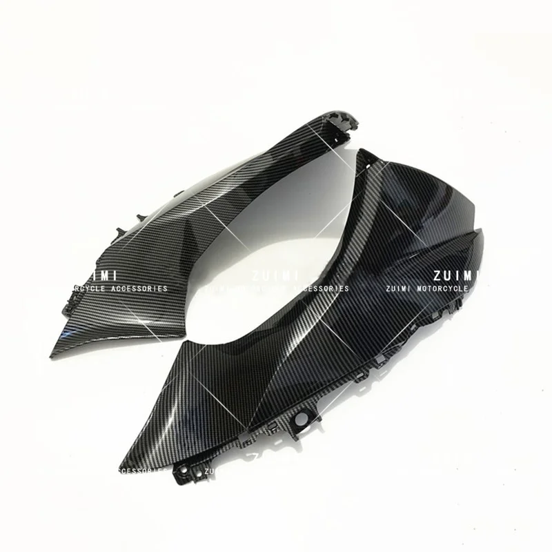 Carbon fiber paint Side Nose Air Intake Ram Hood side panel Fairng Fit For GSXR1000 GSX-R1000 K17 L7 2017 2018 2019 2020 Z