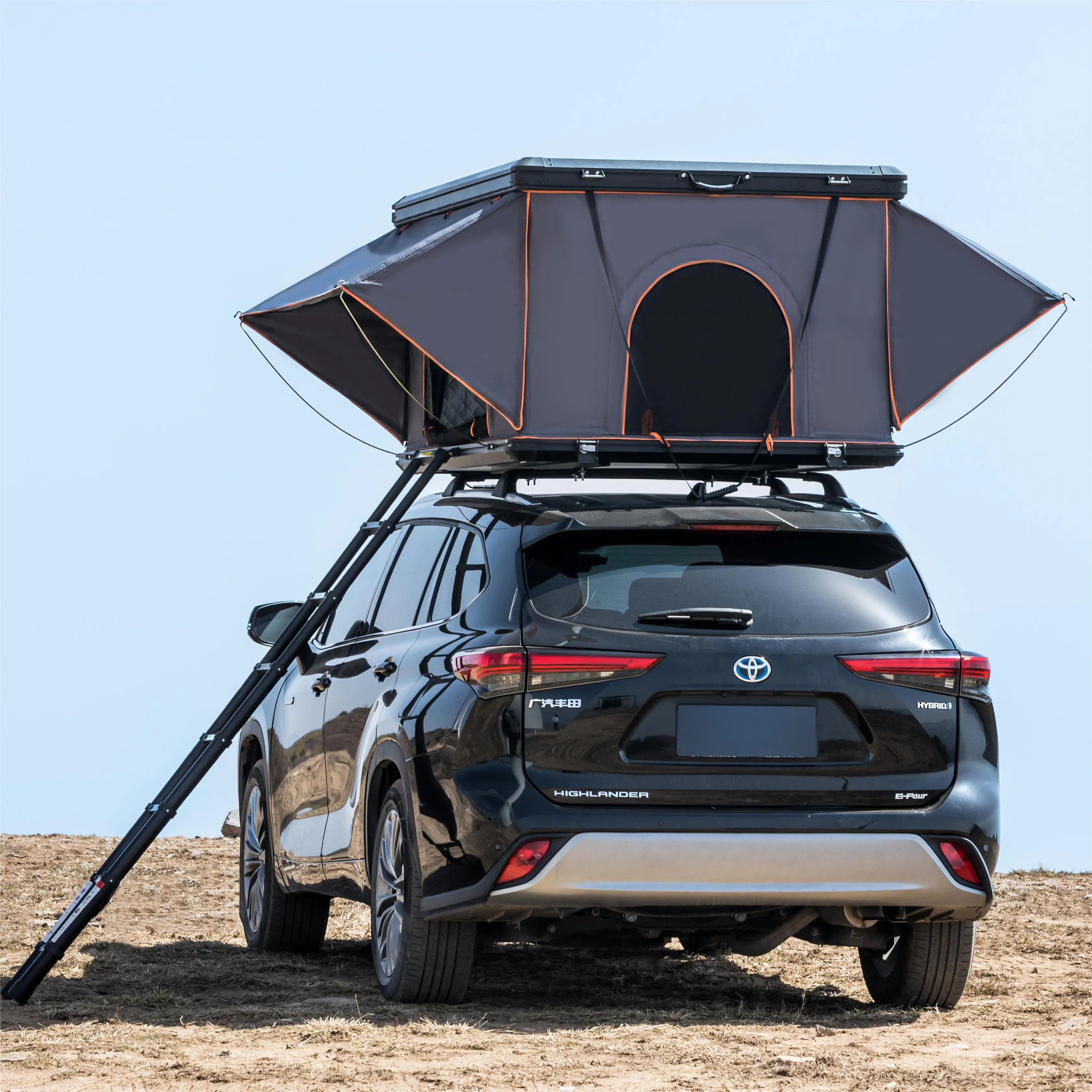 Automatic Big Space FiberGlass Waterproof Travel Car SUV Outdoor Car Roof Top Tent