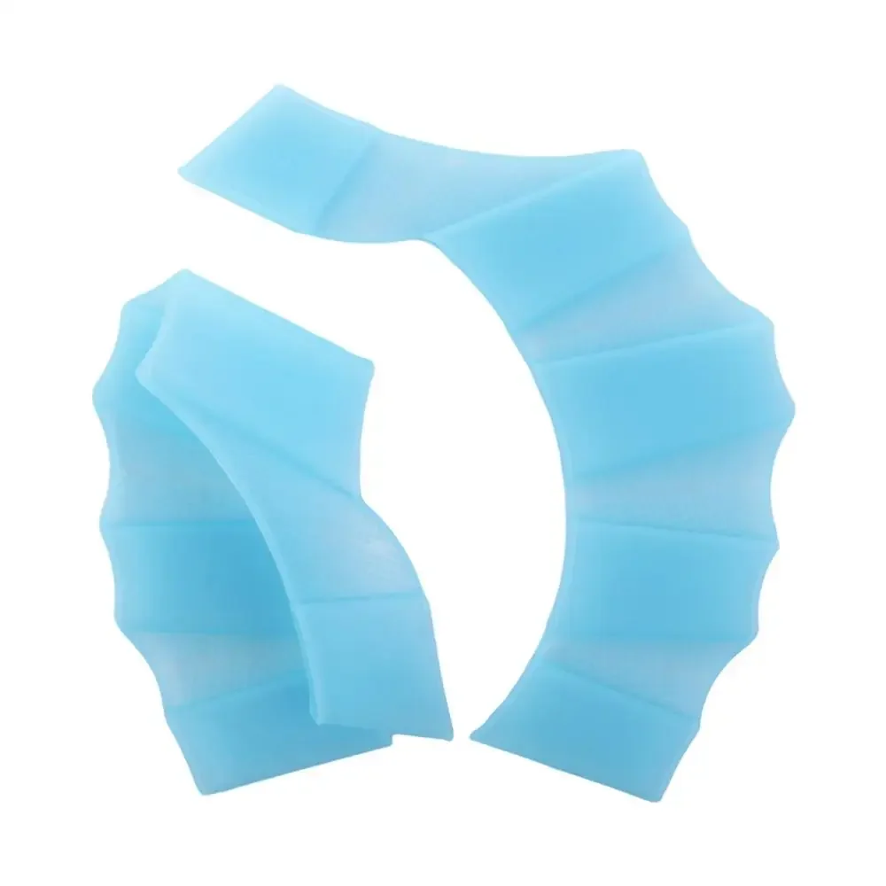 Silikon Schwimmen Training Finger Tragen Frosch Typ Schwimmen Pool Paddel Finger Schwimmhäute Hand Finger Fin Hand Web Schwimmen Flossen – Detail 5