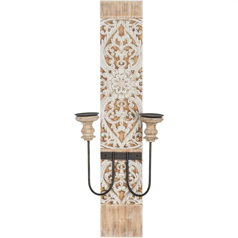 Aromatherapy candlestick ornament, retro Nordic romantic homestay wall decoration