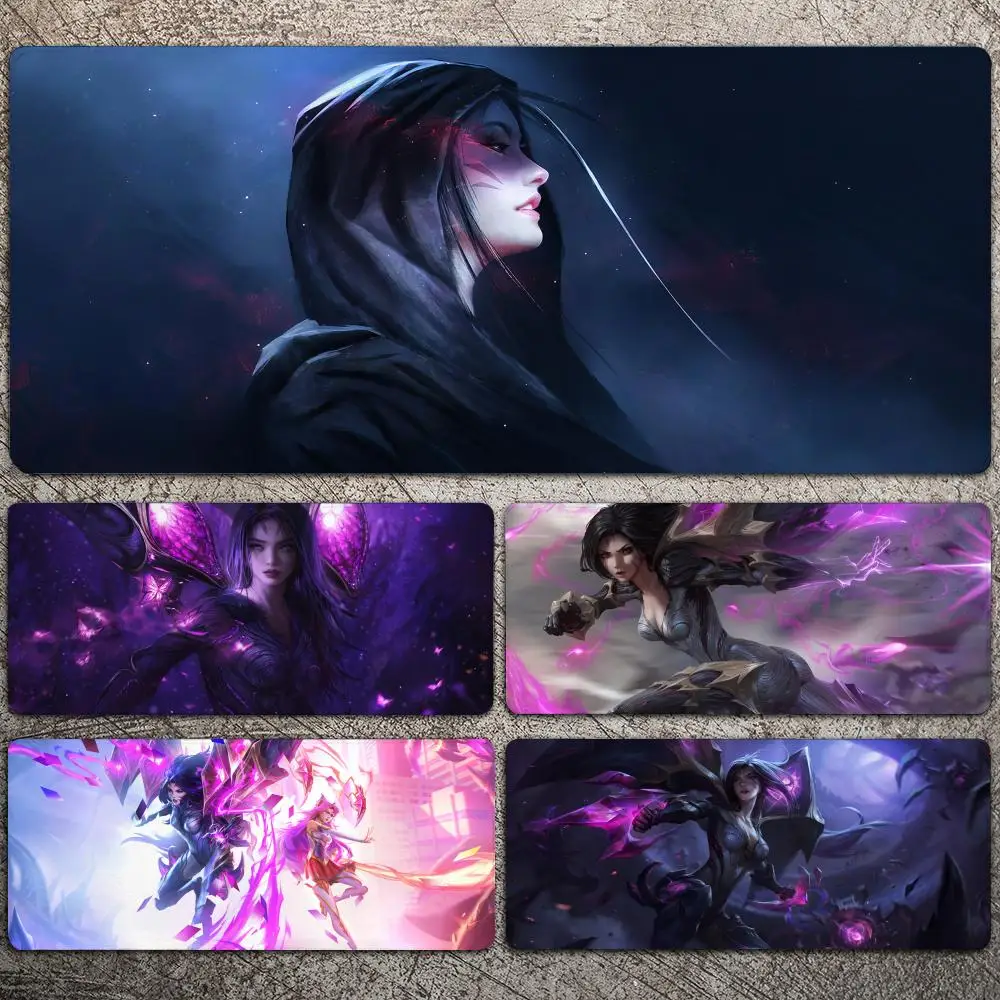 

Kai Sa League Of Legends Mousepad Large Gaming Mouse Pad LockEdge Thickened Computer Keyboard Table Desk Mat