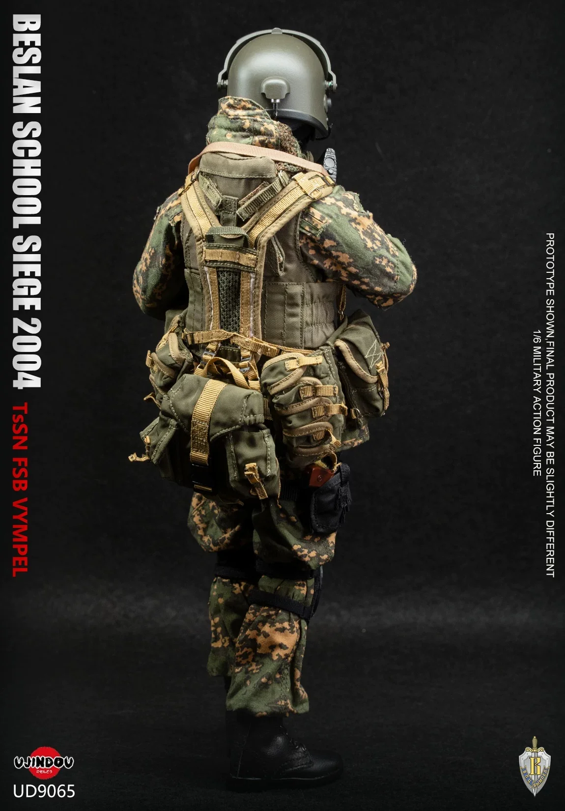 In Stock UD9065 1/6 Collectible Russian FSB Signal Flag Special Forces Male Soldier 12inch Action Figure Doll