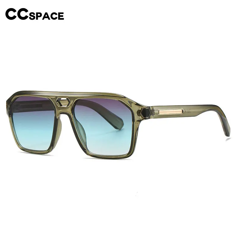 56002 Large Frame Rectangle Sunglasses for Men Oversized Anti Glare Driver Mirror Sun Glasses Women Uv400 Goggles Male