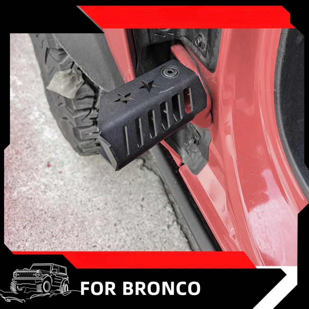 Car Door Rest Pedal For Ford BRONCO 2021-2023 Off-road Version Climbing Added Car Accessories