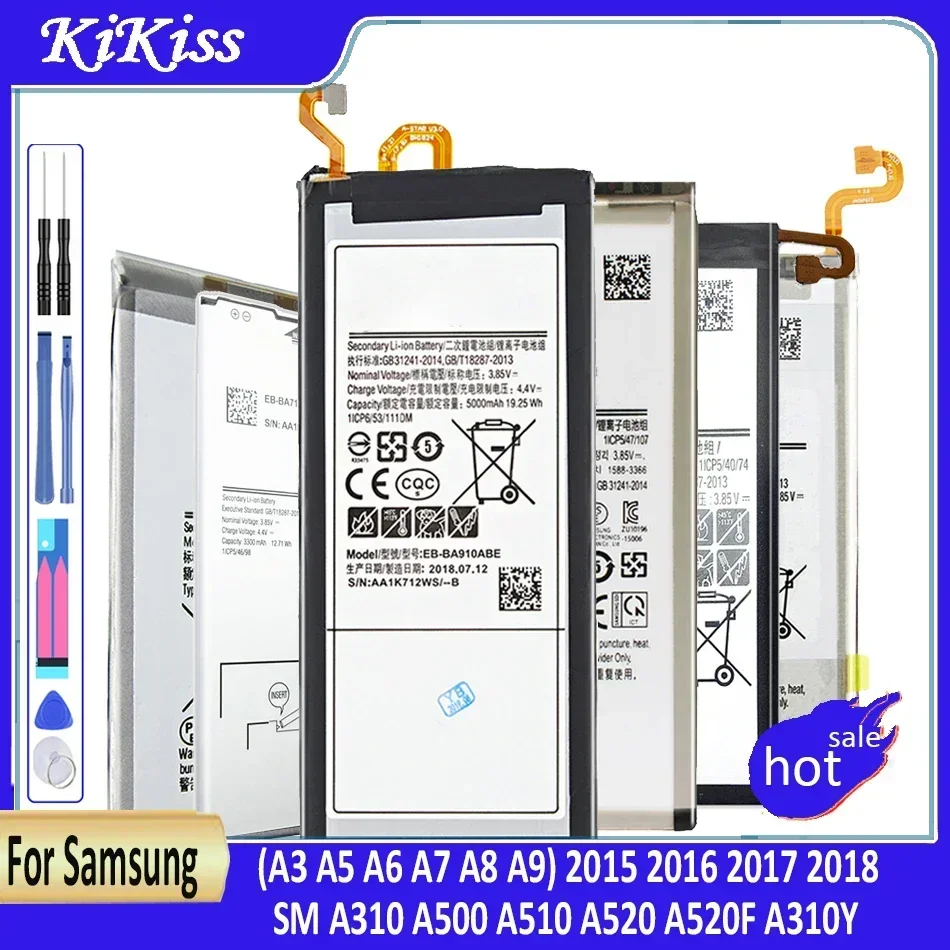 

Аккумулятор для Samsung Galaxy A3, A5, A6, A7, A8, A9 (2015, 2016, 2017, 2018) SM A310, A500, A510, A520, A520F, A310M, A310Y