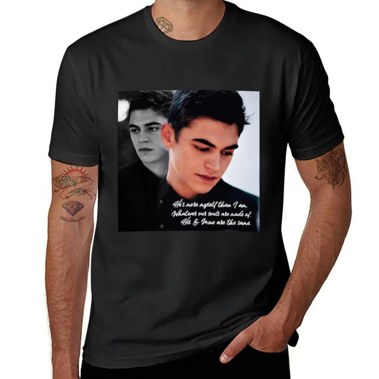 Hij Is Meer Mezelf dan Ik. Waar Onze Zielen Ook Van Gemaakt Zijn, De Zijne En De Mijne Zijn Hetzelfde. T-Shirt