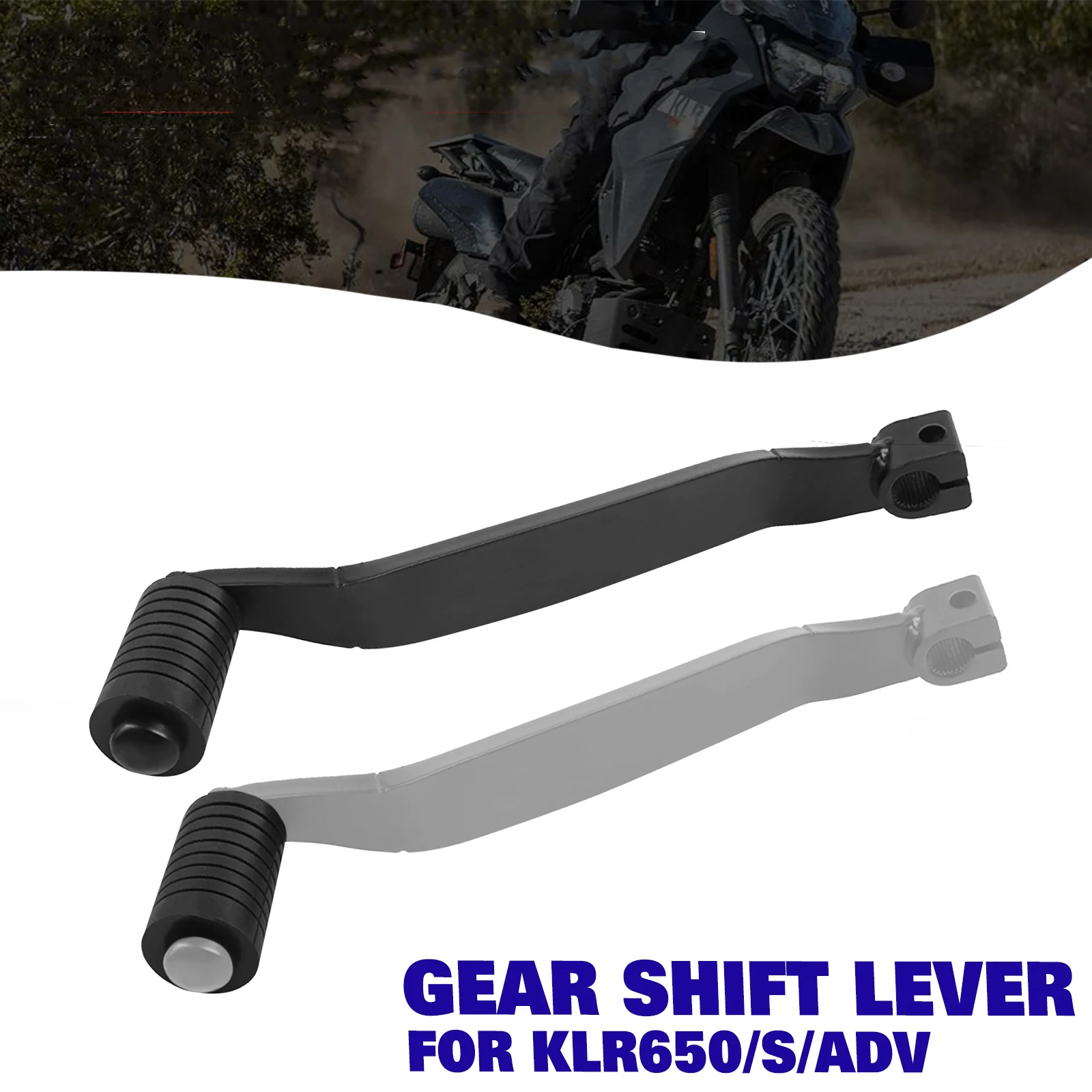 

KLR650 Motorcycle Lever Shifter Pedal For Kawasaki KLR650S KLR 650 ADV 2022 2023 2024 Gear Shift Lever Accessories