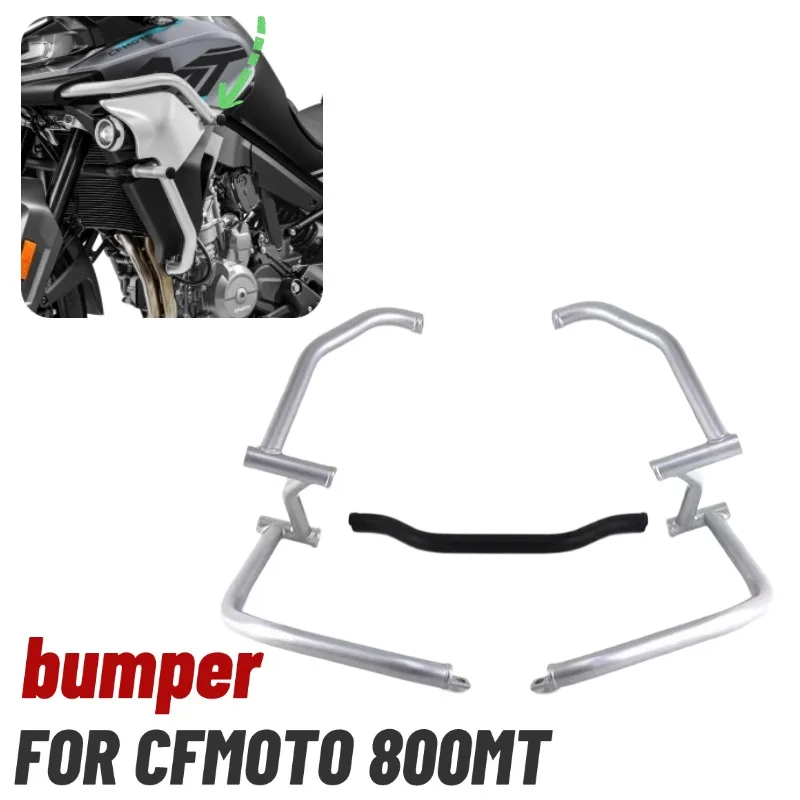 New FOR CFMOTO 800MT Motorcycle Accessories Bumper Guard Bar Fall Protection For FOR CF 800MT