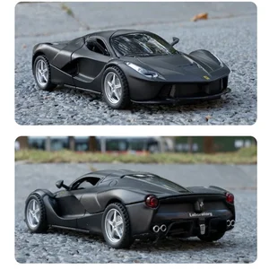 Ferrari LaFerrari Diecast Metal Alloy Model Car für Kinder, hohe Simulation, Klang und Licht, Kollektion für Pull -Back, Spielzeuggeschenke, A150, 1:32 6 Hauptverkäufe Saco Ferrari - №1