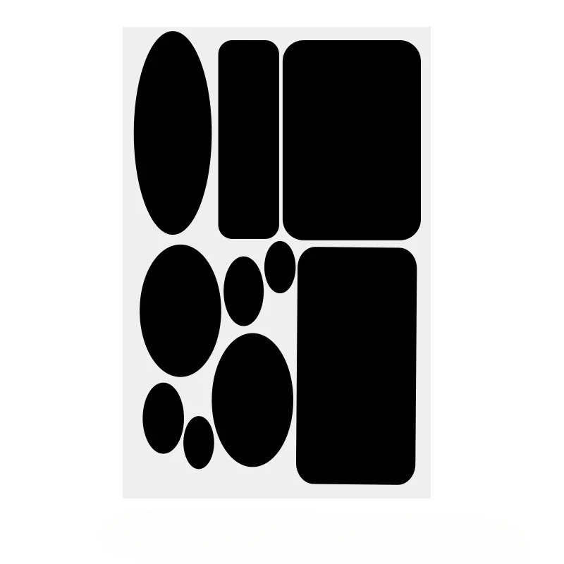 

Washable Self Adhesive Patch Clothes Waterproof Nylon No Sew Tear Repair for Down Jackets Pants Machine Washable Black Patches