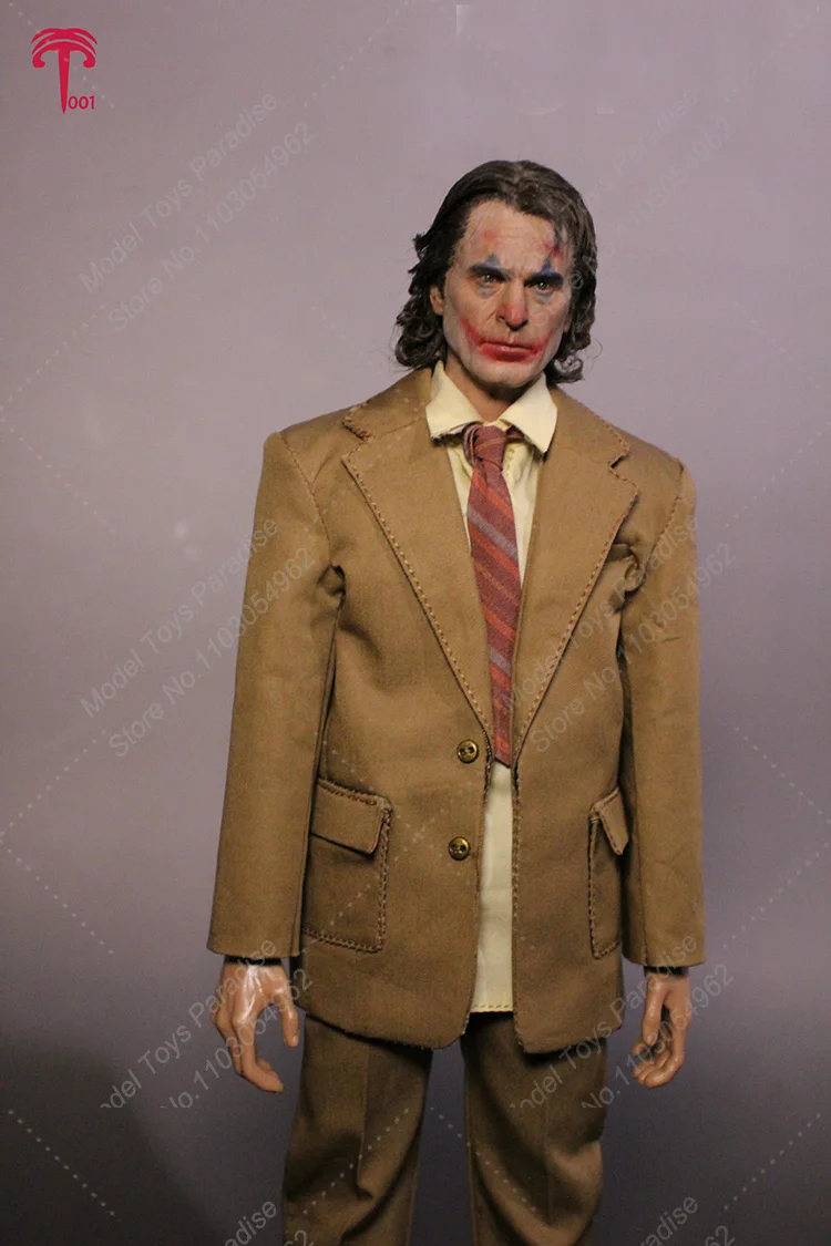 1/6 Men Soldier Clown Jared Leto Joaquin Phoenix Super Villain Full Set 12inch Action Figure Collectible Toys Gifts