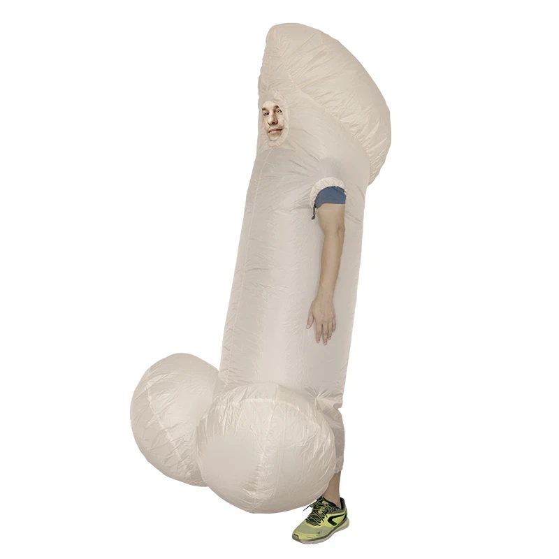 Penis Inflatable Costumes Adult Jumpsuit Funny Dress Holiday Paty Halloween For Adult Penis Inflatable Costumes Anime Cosplay