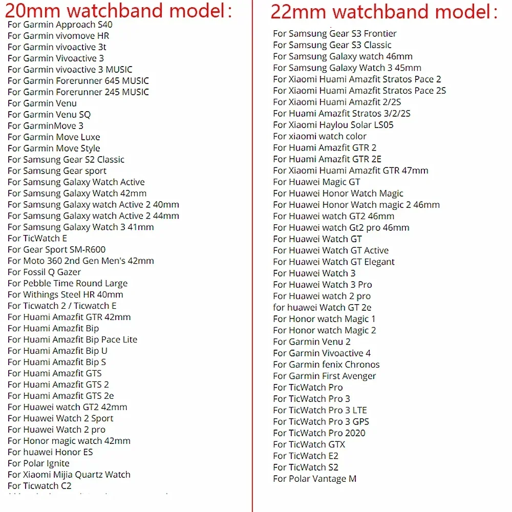 22mm Watch Strap For  Huawei Watch gt 2/2e/3 pro Silicone Smartwatch Belt Bracelet Samsung Galaxy watch 3/45mm/46mm S3 Band