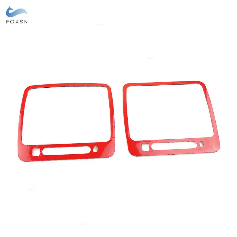 Car Interior Accessories Side Air Outlet Frame Trim Soft Carbon Fiber Stickers For VW Golf 5 MK5 R32 GTI Plus Variant 2004-2009 view 6