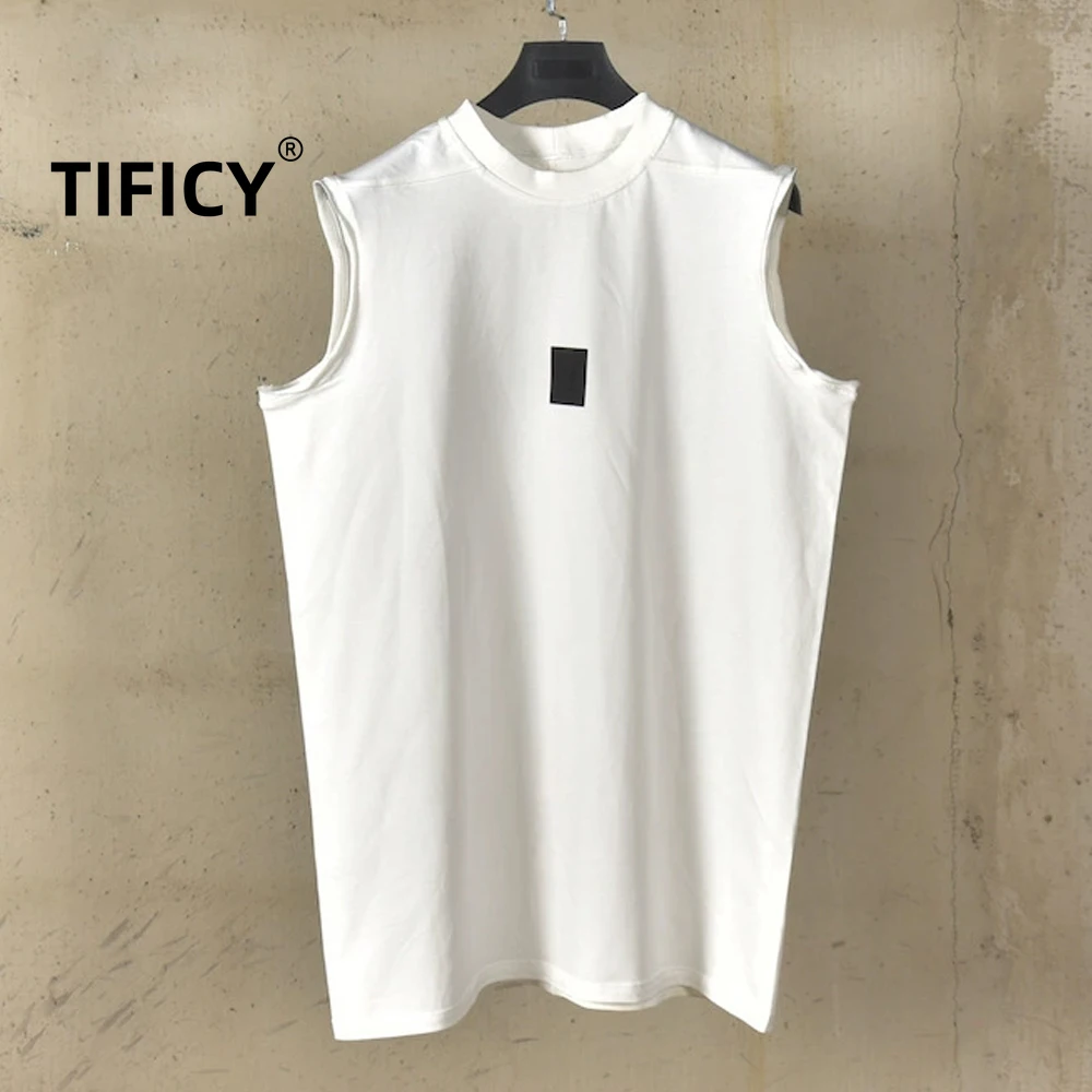 

Футболки High Street RO, топы, мужские летние новые повседневные футболки с надписью, дышащая однотонная простая спортивная футболка без рукавов