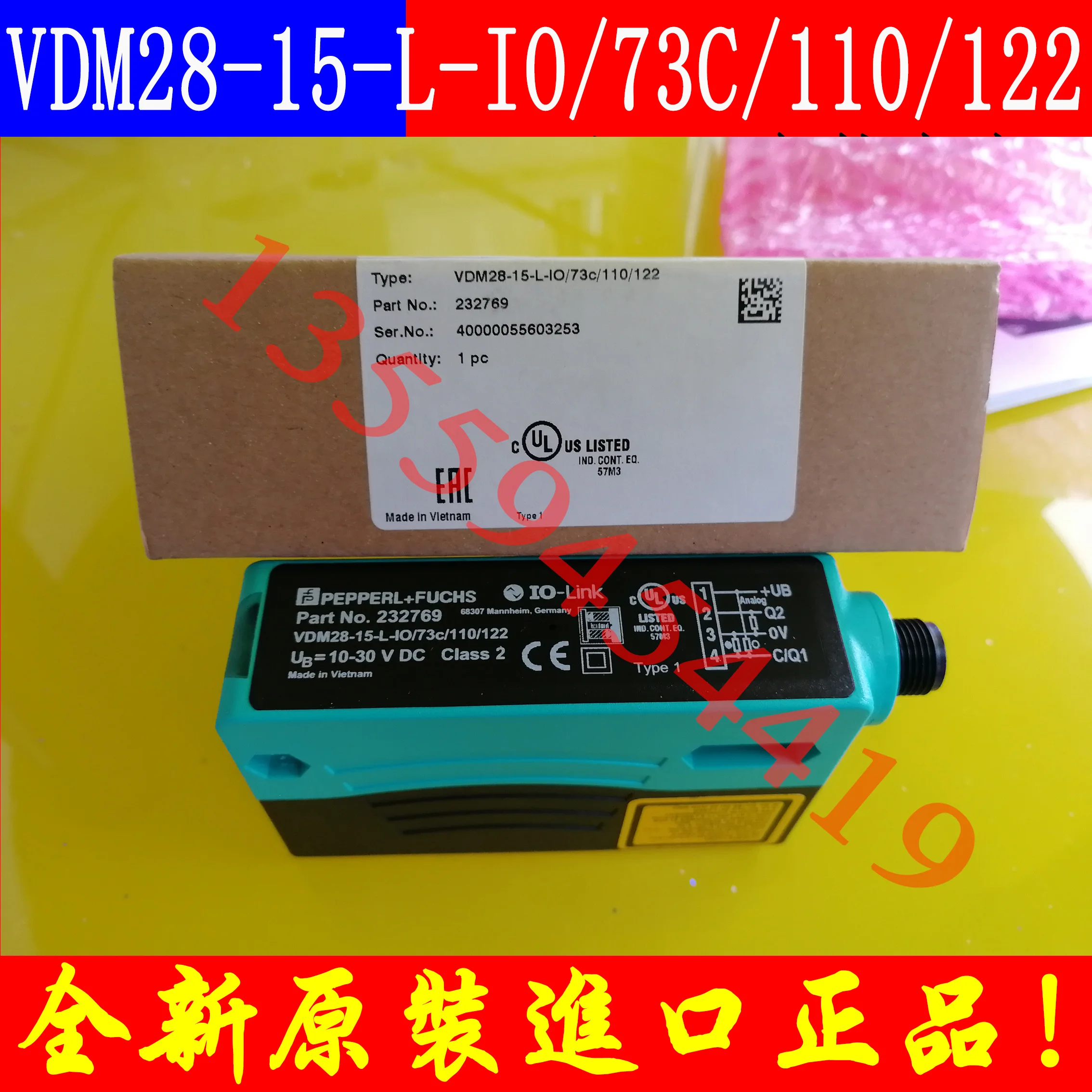 VDM28-8-L-IO/73c/136 VDM28-8-L1-IO/73c/136 VDM28-28-R1-IO/73c/110/122  new and original