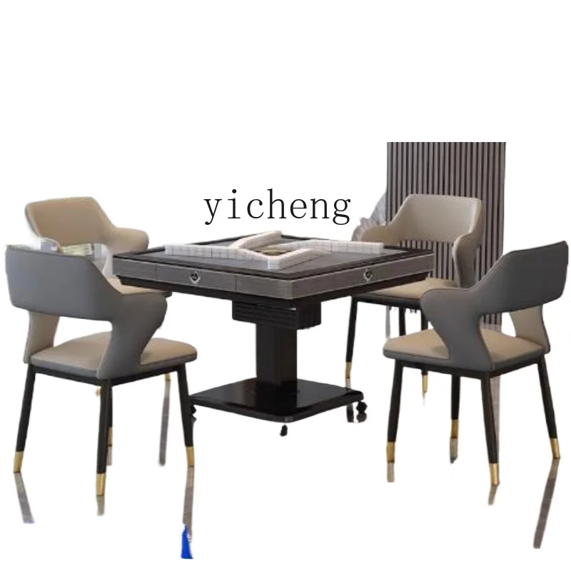 Zz mahjong machine automatic household dining table heating folding bass electric mahjong table roller coaster