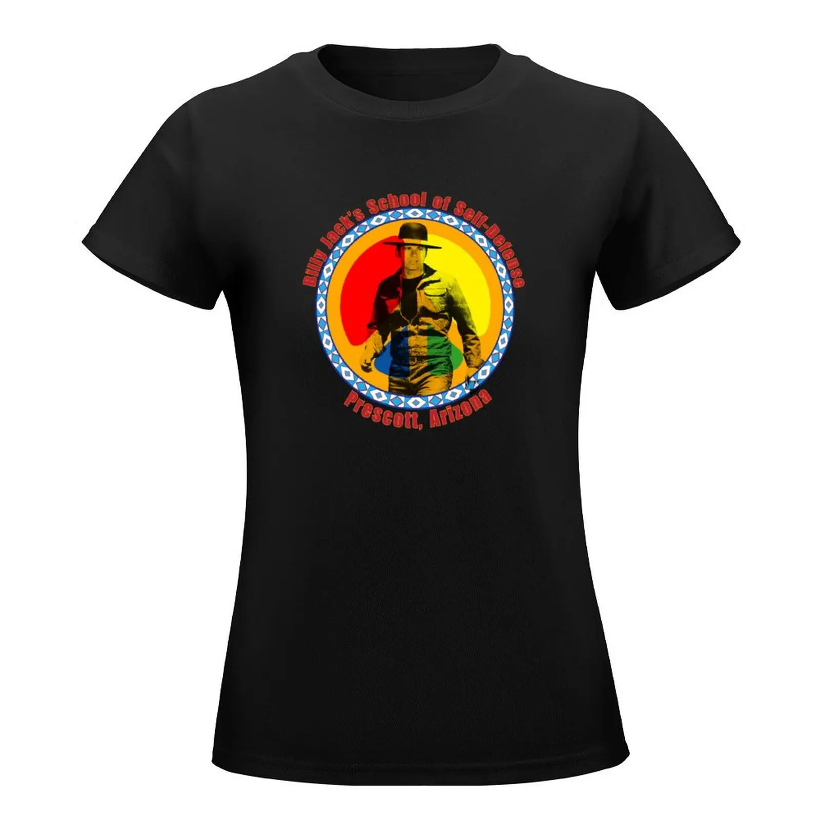 Billy Jack's School of Self Defense T-Shirt Female clothing cute tops tops for Women