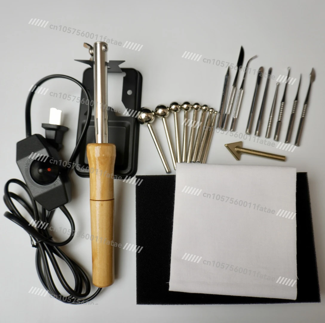 Adjustable Temperature Ironing Device Set Fabric Edelweiss Ironing Modeling DIY Full Set