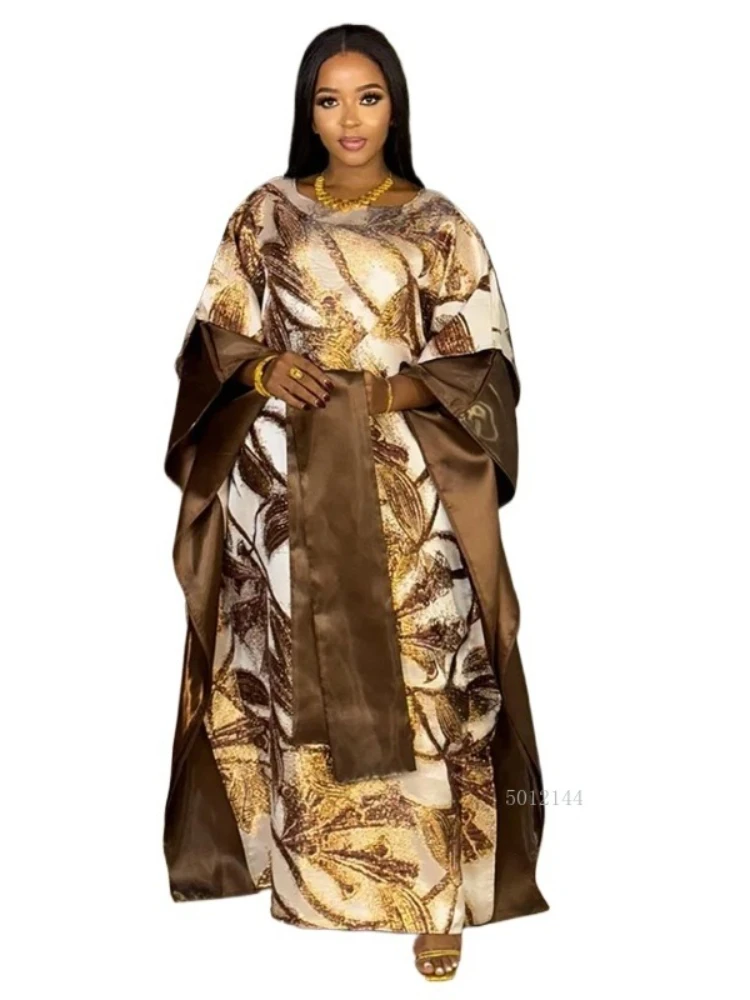 

Plus Size African Dresses for Women Traditional Africa Clothing Dashiki Ankara Outfits Gown Abayas Muslim Kaftan Maxi Long Dress