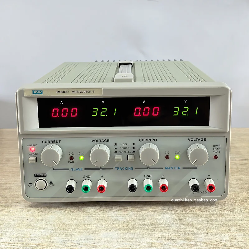 MPS-3003LP-3/MPS-3005LP-3 Dual-channel linear DC regulated power supply 30V 3A5A