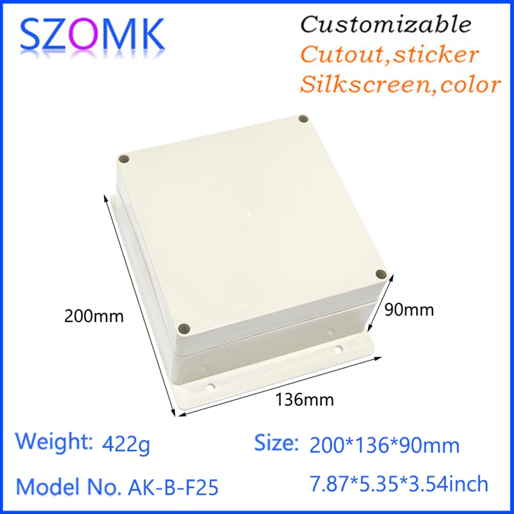 SZOMK 118*85*35MMIP65 Plastic ABS Waterproof Enclosure