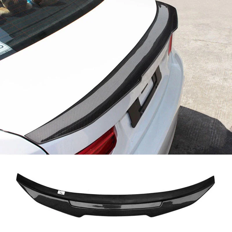 

Auto Parts PSM Style Double Deck Rear Tail Wing for 4 Series F32 F33 F36 2014-2020 Carbon Fiber Car Spoiler