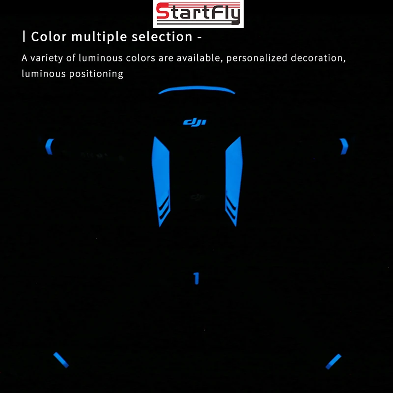 StartFly DJI Mavic 3 Sticker Skin Night Safety Flight Decoration Decals Protective Stickers For DJI Mavic 3 Drone Accessories