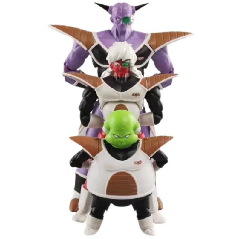 

18cm Bandai Dragon Ball Action Figure Magic Horse Legion Special Forces Captain Ginyu Special Forces Gies Psychic Guldo Model To