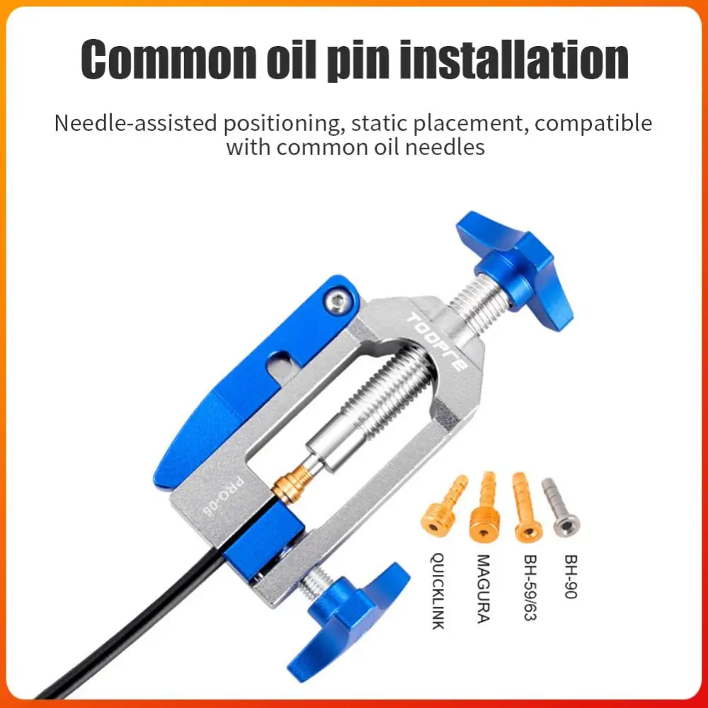 

Инструмент для установки масляных игл TOOPRE: универсальный инструмент для установки игл для велосипедных маслёнок, простое использование
