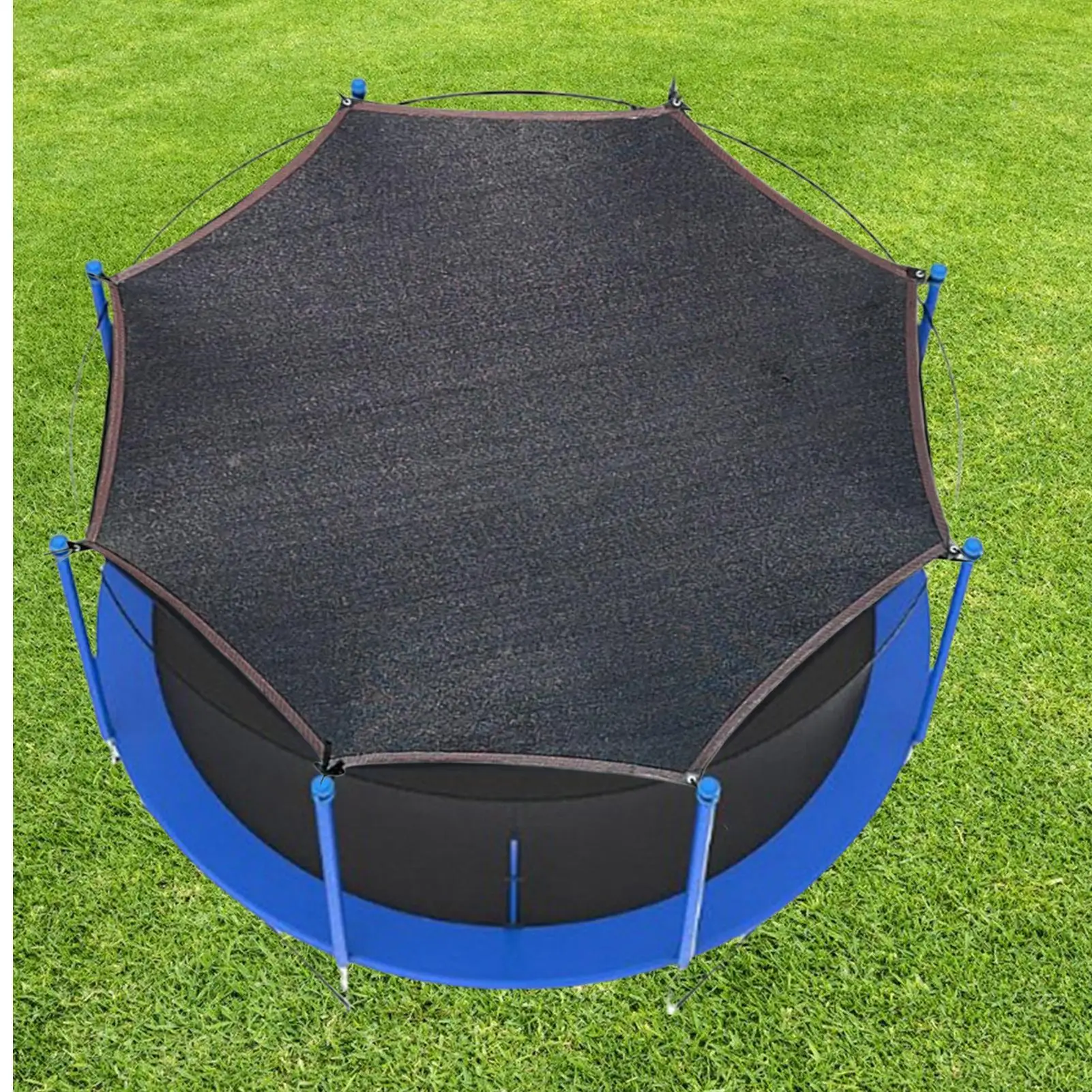 Trampoline Shade Cover Dust-Proof Rain-Block Trampoline Top Sun Shade For Kids Children Parents Grandparents Outdoor Park