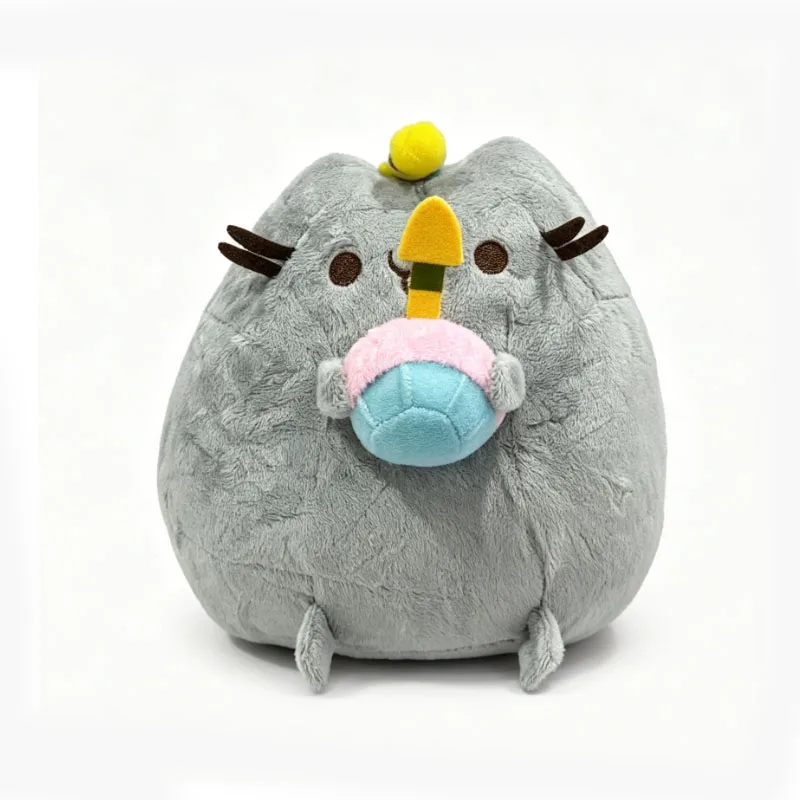 HOT 15CM Plüschtier Kawaii Engel-Katze Cartoon Plüsch-Stofftier Kartoffelchip-Eiscreme-Pizza-Katze Geschenke zum Geburtstag
