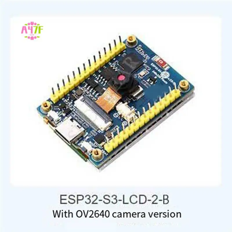 carte-de-developpement-de-camera-lcd-a47f-waveshare-esp32-s3-avec-ecran-de-2-pouces-camera-ov2640-2mp-capteur-qmi8658-pour-arduino